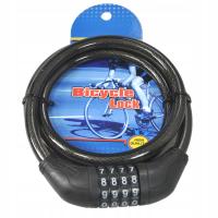 BLOKADA ROWERU NA KOD SZYFR SOLIDNE ZAPIĘCIE ROWEROWE LINKA