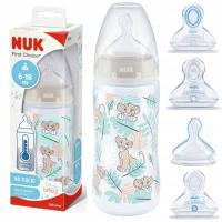 NUK БУТЫЛКА FC DISNEY КОРОЛЬ ЛЕВ 300 МЛ. Силиконовая соска для молока 6-18 6 м
