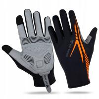 Rękawiczki rowerowe EVI długie żelowe dotykowe antypоślizgowe