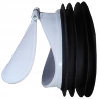 ZAWÓR ZWROTNY ZASUWA BURZOWA DO STELAŻA MISY WC PRZECIW GRYZONIOM KLAPA 110