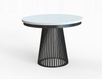 OKRĄGŁY STÓŁ rozkładany LAMELL Z MASKOWNICĄ 100 cm +80cm- 4 KOLORY