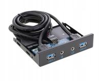 2× Front Panel przedni 2x USB3.0 + 2x Audio 20Pin 3,5