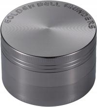 MŁYNEK METALOWY DO ZIÓŁ I TYTONIU 4-CZĘŚCIOWY 5 CM ZE SKROBAKIEM