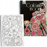 Раскраска для детей взрослых раскраски антистресс мандалы 100шт А4