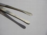 Пинцет Filatelistyczna 12 см (лопатка широкая)
