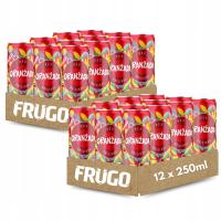 FRUGO красный апельсин со вкусом нескольких фруктов 250 мл x 24 штуки