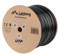 KABEL SIECIOWY SKRĘTKA PRZEWÓD LAN ZEWNĘTRZNY U/UTP KAT.5E CAT 50M LANBERG