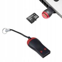 Czytnik Kart Pamięci MicroSD MicroSDHC USB 2.0 - Mini Adapter