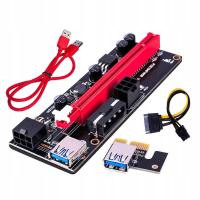 Riser 009S - Najnowszy PCI-E 1x-16x USB3.0 WYPRZEDAŻ