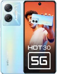 Smartfon Infinix Hot 30 5G 4/128 GB NFC niebieski + szkło 9H + karta 128GB