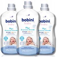 BOBINI BABY Płyn do Prania Ubranek 1,8l x3