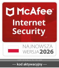 McAfee Antywirus McAfee Internet Security 2025 1 st. / 12 miesięcy ESD