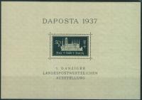 W.M.Gdańsk 50 pf. - Daposta 1937 arkusik