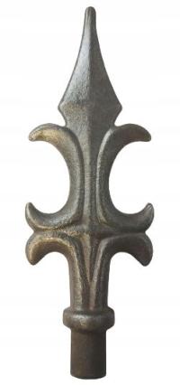 groty szpice końcówka płot ogrodzenie kute 40.00 wyprzedaż mocny PROMOCJA