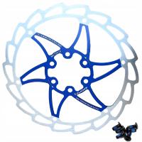 Сталь 114гр облегченного света 114ГР голубого Кларкс дискового тормоза велосипеда 180 закаленная