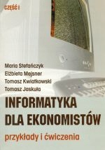 INFORMATYKA DLA EKONOMISTÓW