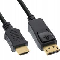 Kabel DisplayPort do HDMI 4K Adapter DP/HDMI 2 metry