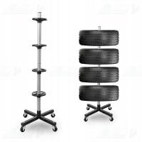 STOJAK MOBILNY NA KOŁA WIESZAK NA OPONY FELGI FR9290