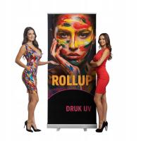 Roll-up 80x200 cm + wydruk BLOCKOUT 1440dpi – Reklama, Eventy, Targi
