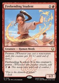 MtG: Firebending Student (TLA)