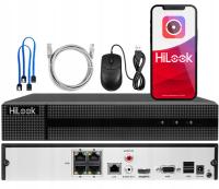 PoE IP-видеорегистратор HiLook 4 канала до 8Mpx NVR-4ch-5MP / 4P