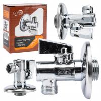 Угловой клапан с фильтром, шаровое соединение для смесителя для раковины 1/2 