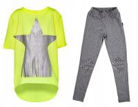 АСИММЕТРИЧНАЯ ТУНИКА ЛЕГГИНСЫ СТРАЗЫ 158