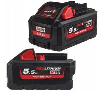 Akumulator bateria 18V 5,5Ah M18HB5.5 HIGH OUTPUT 4932464712