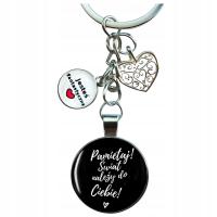 Brelok do kluczy ŚWIAT NALEŻY DO CIEBIE koleżanki mamy przyjaciółki siostry