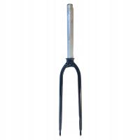 Жесткая велосипедная вилка Force 24, черный глянец