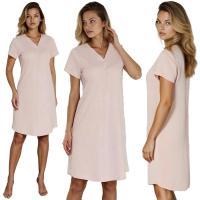 НОЧНАЯ РУБАШКА ПИЖАМЫ ДЛЯ БЕРЕМЕННЫХ РОДОВ КОРМЛЕНИЯ НА КНОПКАХ РОЗ