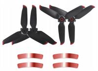 Zestaw 4 Śmigieł do Drona DJI FPV COMBO KOD 5328S RED Komplet Akcesoria