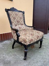 Довоенное старинное кресло - для реставрации -