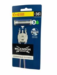 WILKINSON HYDRO 5 Maszynka do golenia + 4 wkłady