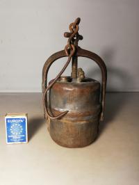 Stara górnicza lampa karbidowa GRANGESBERGSLAMPAN ok. 1900r.