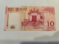 Macau - 10 patacas - 2013 - RADAR AZ977779 - UNC