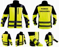 BLUZA POLAR POMOC DROGOWA ODBLASKOWY AUTO LAWETA HOLOWANIE ZIMOWY CIEPŁY