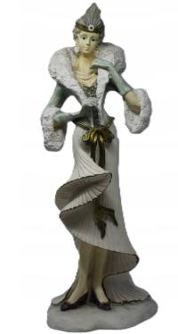 LOOK:) ART DECO KOLEKCJONERSKA FIGURKA KOBIETA