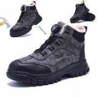 Рабочие ботинки мужские зимние теплые рабочие ботинки с носком S3 Ohs