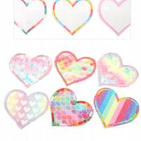 Naszywki Aplikacje do Ubrań 6 szt. Haftowane, do Samodzielnego Szycia i Dekoracji