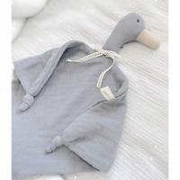 Miękka przytulanka muślinowa GĄSKA