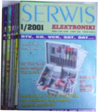 Serwis elektroniki nr 1,2,4-12 z 2001 roku