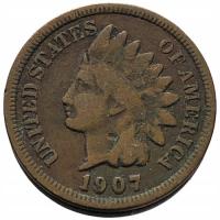 80047. USA, 1 cent, 1907r.