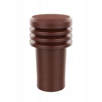 Вентиляционный козырек камин Fi 110 мм коричневый