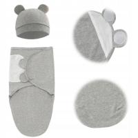 Детская пеленка кокон becik спальный мешок шапка первая одежда