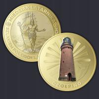 LATARNIA MORSKA - CZOŁPINO - SZLAK POLSKICH LATARNI MORSKICH - 1 X KOLOR