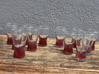 Zestaw kieliszków PRL