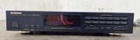 Tuner radiowy cyfrowy PIONEER F-656 mkII / Stereo Tuner / HI END 1989r. czarny