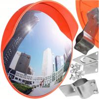 LUSTRO DROGOWE MAGAZYNOWE WYJAZDOWE SFERYCZNE 45CM 450MM + UCHWYT