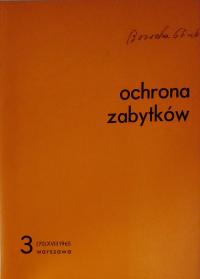 Ochrona zabytków Kwartalnik Nr. 3 (70) 1965 SPK